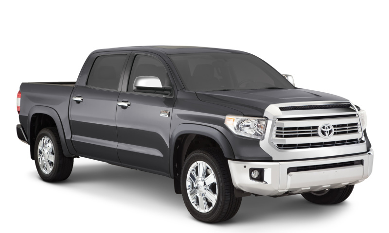 Toyota Tundra Fender Flares - Front + Rear - Bushwacker - OE Style - Magnetic Gray Metallic - `16-`18 Toyota Tundra Fender Flares - Front + Rear - Bushwacker - OE Style - Magnetic Gray Metallic - `16-`18