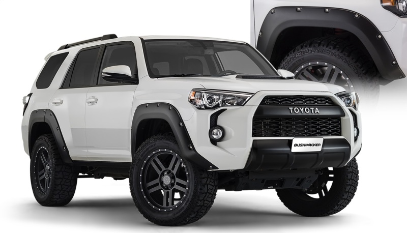 Toyota 4Runner Fender Flares - Bushwacker - Pocket Style - Black - `14-`18 Toyota 4Runner Fender Flares - Bushwacker - Pocket Style - Black - `14-`18