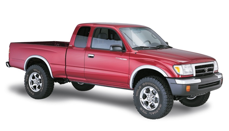 Toyota Tacoma Fender Flares - Bushwacker - OE Style, Smooth Finish - Black - `95-`04