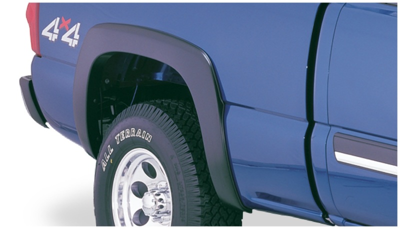 Chevrolet Silverado 1500 Fender Flares - Rear - Bushwacker - OE Style - Black - `03-`06 Chevrolet Silverado 1500 Fender Flares - Rear - Bushwacker - OE Style - Black - `03-`06