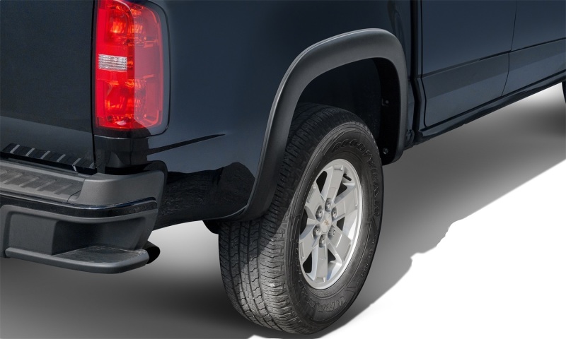 Chevrolet Colorado Fender Flares - Rear - Bushwacker - OE Style - Black - `15-`19 Chevrolet Colorado Fender Flares - Rear - Bushwacker - OE Style - Black - `15-`19