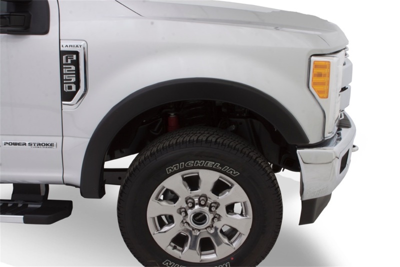 GMC Sierra 1500 Fender Flares - Front - Bushwacker - OE Style - Black - `16-`18 GMC Sierra 1500 Fender Flares - Front - Bushwacker - OE Style - Black - `16-`18