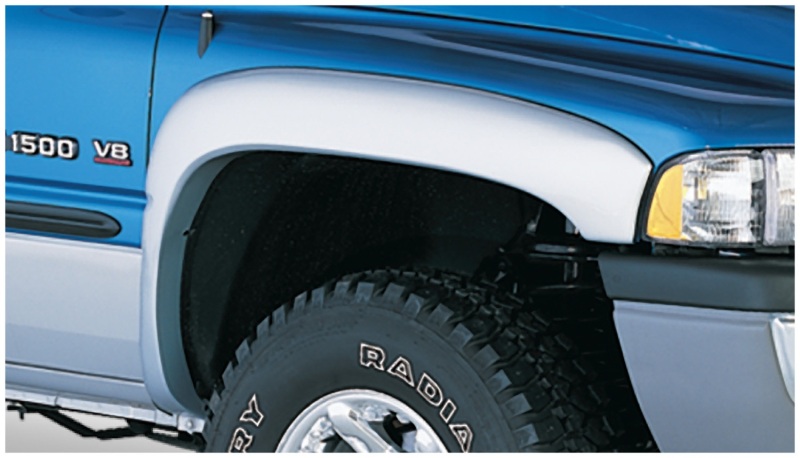 Dodge Ram 1500 Fender Flares - Front - Bushwacker - OE Style - Black - `94-`01 Dodge Ram 1500 Fender Flares - Front - Bushwacker - OE Style - Black - `94-`01