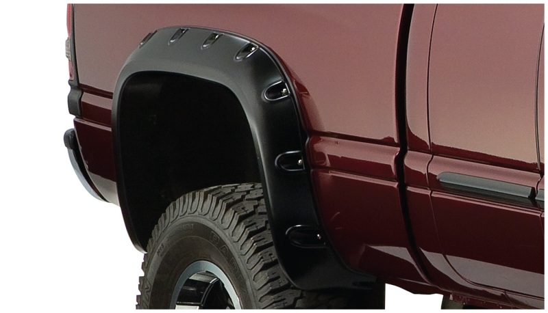Dodge Ram 1500 Fleetside Fender Flares - Rear - Bushwacker - Pocket Style - Black - `94-`01 Dodge Ram 1500 Fleetside Fender Flares - Rear - Bushwacker - Pocket Style - Black - `94-`01