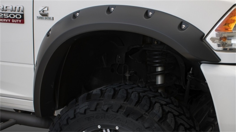 Dodge Ram 2500 Fender Flares - Bushwacker - Max Pocket Style - Black - `10-`18 Dodge Ram 2500 Fender Flares - Bushwacker - Max Pocket Style - Black - `10-`18