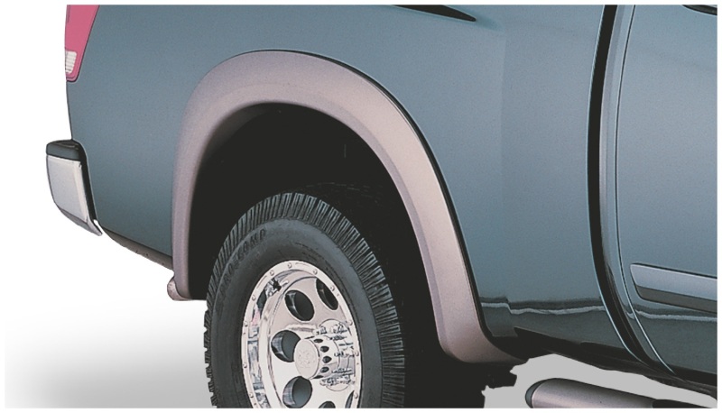 Nissan Titan Fender Flares - Rear - Bushwacker - Extend-A-Fender Style - Black - `04-`15 Nissan Titan Fender Flares - Rear - Bushwacker - Extend-A-Fender Style - Black - `04-`15