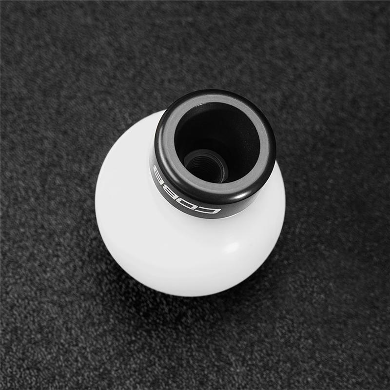 Mazda 3 Shift Knob - COBB - White Knob w/Stealth Black Base - `07-`13