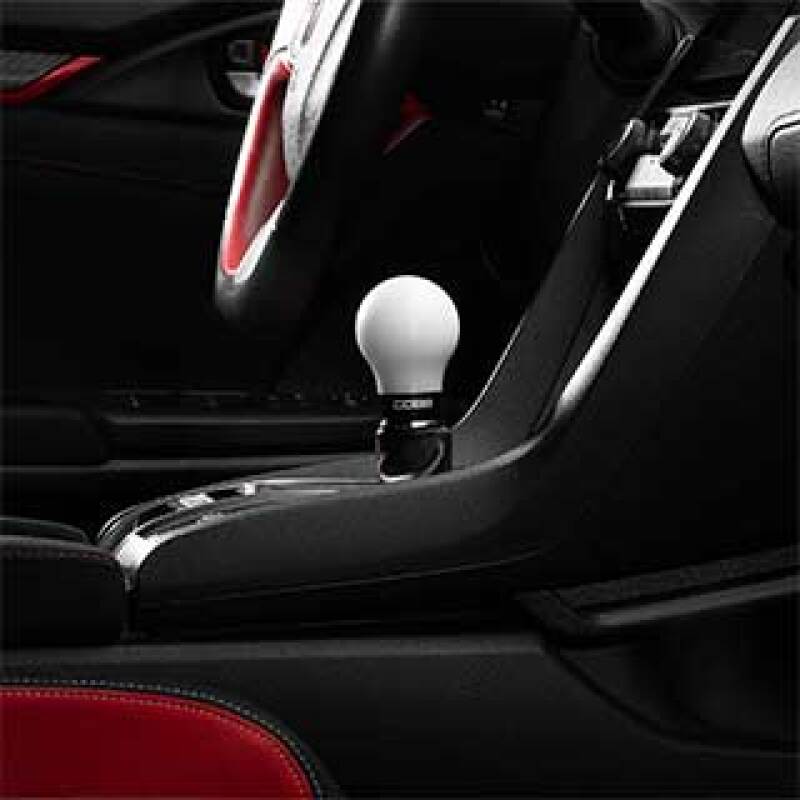 Honda Civic Type R Shift Knob - COBB - 6-Speed Short Weighted - White - `17-`21