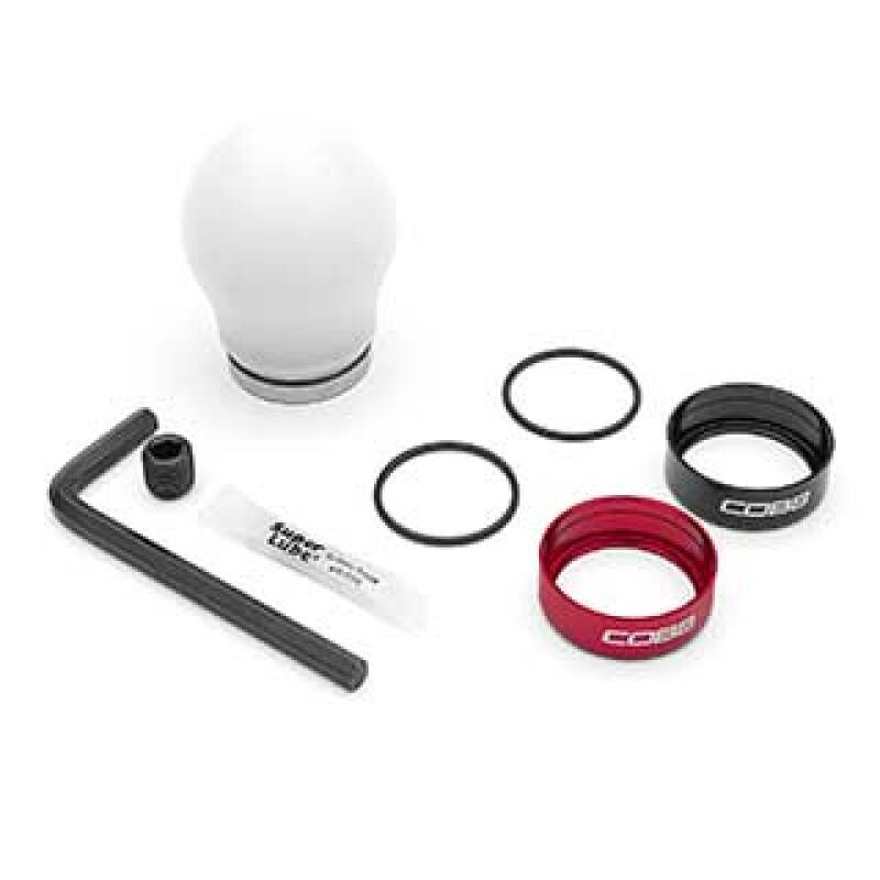Volkswagen Golf GTI Shift Knob - COBB - Weighted - White - `04-`23