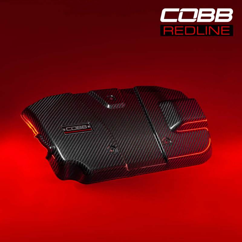 Subaru WRX Engine Cover - COBB - Carbon Fiber - Redline - `22-`24