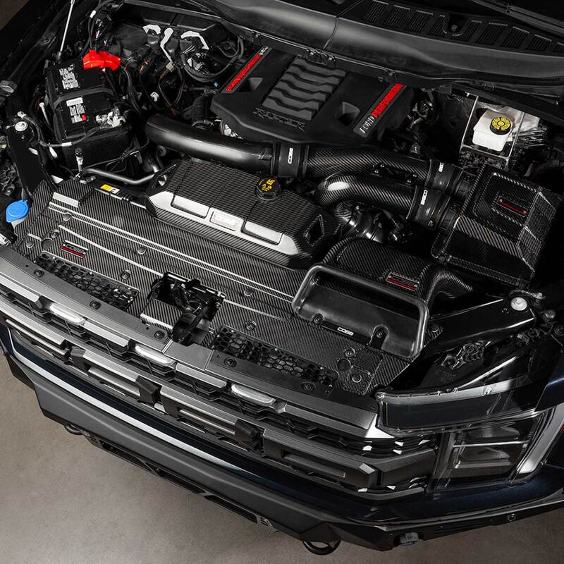 Ford F-150 Radiator Shroud - COBB - Carbon Fiber - Redline - `21-`23