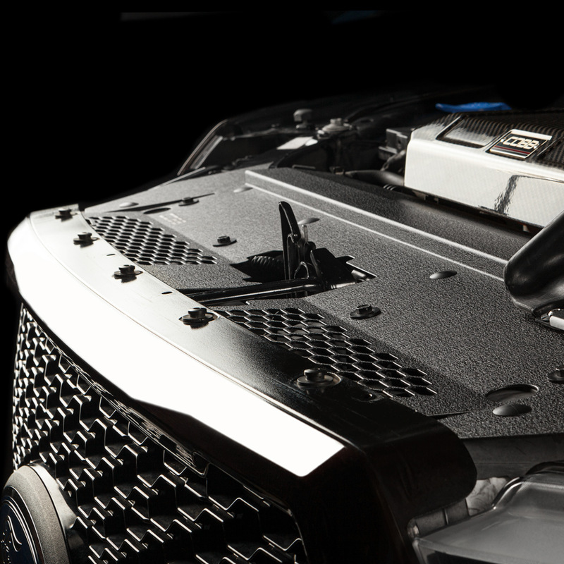 Ford F-150 Radiator Shroud - COBB - Wrinkle Black - `18-`20