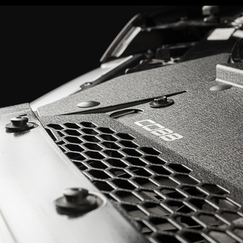 Ford F-150 Radiator Shroud - COBB - Wrinkle Black - `18-`20