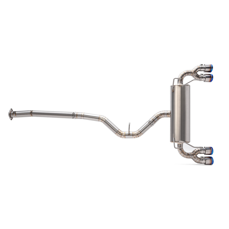 Subaru WRX STI Performance Exhaust - COBB - Cat Back, 3in Titanium - `08-`14