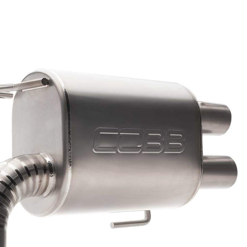 Subaru WRX Performance Exhaust - COBB - Cat Back Titanium + Burnt Ti Tips - `22-`24
