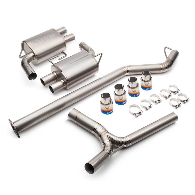 Subaru WRX Performance Exhaust - COBB - Cat Back Titanium + Burnt Ti Tips - `22-`24