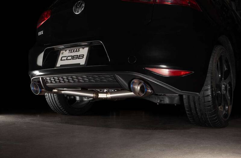 Volkswagen GTI Performance Exhaust - COBB - Titanium Cat-Back - `15-`17