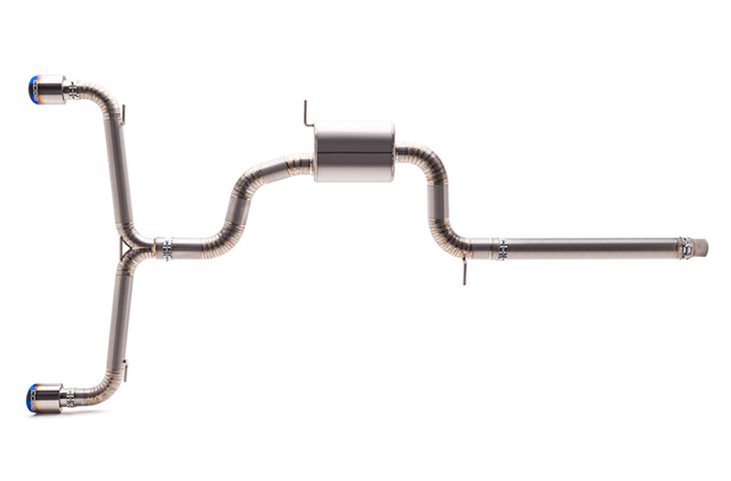 Volkswagen GTI Performance Exhaust - COBB - Cat Back, Titanium - `18-`21