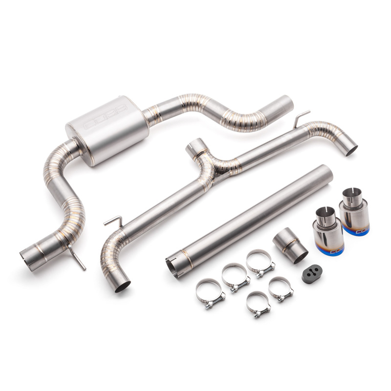 Volkswagen GTI Performance Exhaust - COBB - Cat Back, Titanium - `18-`21