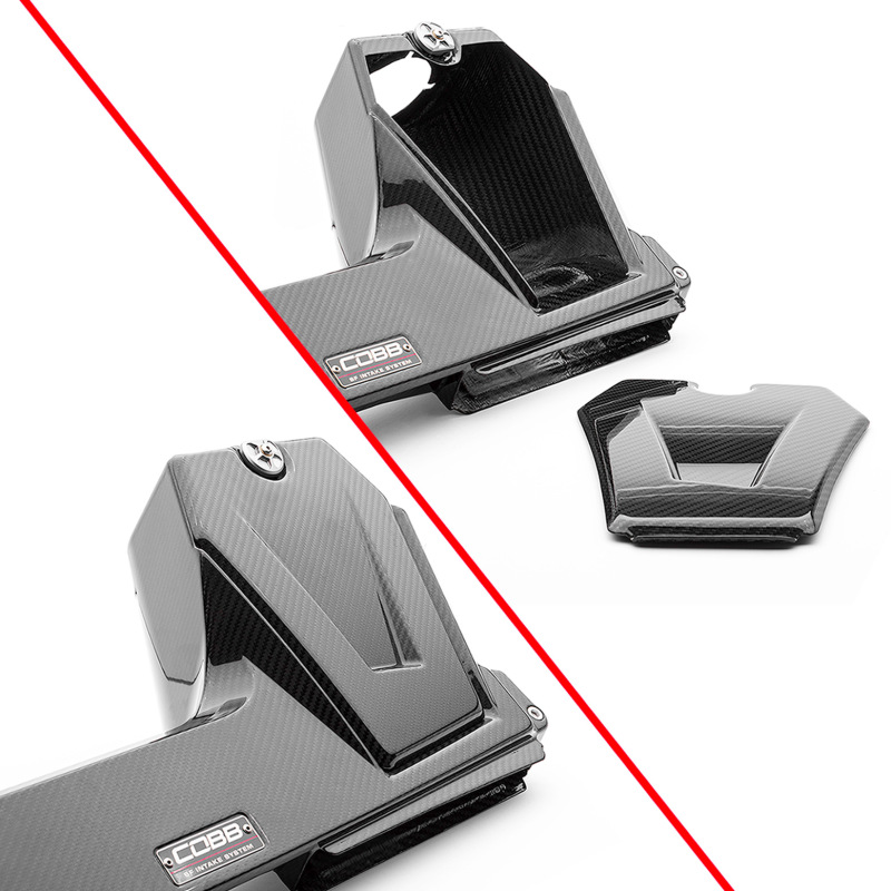 Volkswagen Golf GTI Performance Air Intake - COBB - Redline Carbon Fiber - Redline Carbon Fiber - `22-`23