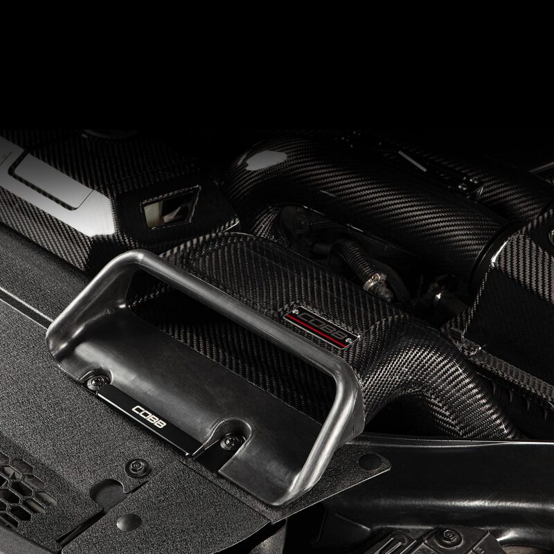 Ford F-150 Performance Air Intake - COBB - Redline Carbon Fiber Air Scoop - Red - `17-`23