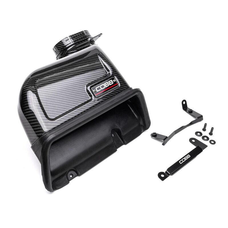 Ford Raptor Performance Air Intake - COBB - Redline Carbon Fiber Air Scoop - Red - `17-`23