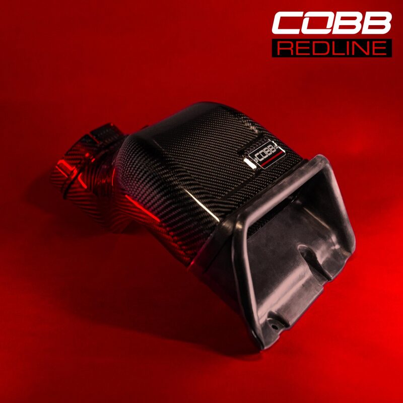 Ford Raptor Performance Air Intake - COBB - Redline Carbon Fiber Air Scoop - Red - `17-`23