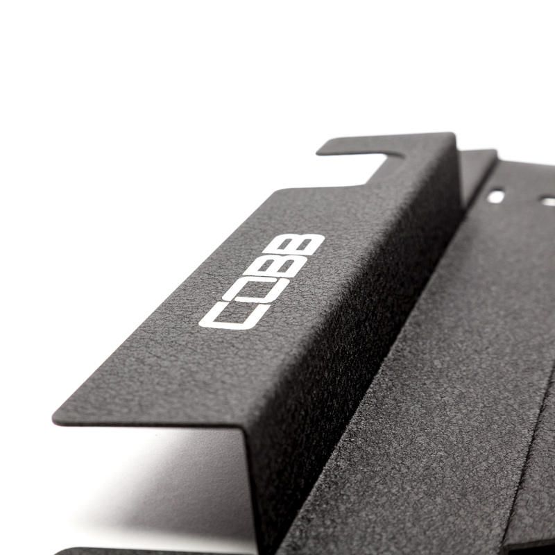 Subaru WRX Radiator Shroud - COBB - Aluminum - Wrinkle Black - `08-`14