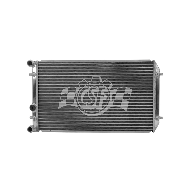 Volkswagen GTI Radiator - CSF - All-Aluminum, Dual Core, B-Tube Technology - Satin Finish - `99-`06