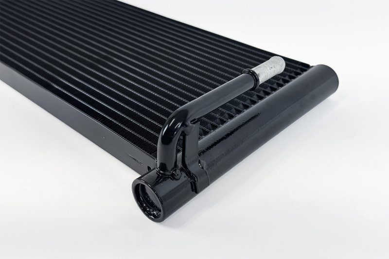 Ford F-150 Transmission Oil Cooler - CSF - CSF #8101, 1-Row Super-High Pressure 32mm 10-Channel Microtube, 20 Rows of 8mm Tall Multi-Louvered Fins - Black - `09-`14
