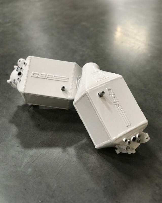 BMW M6 Charge Air Cooler Set - CSF - Twin - Alpine White - `12-`18