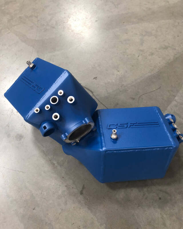 BMW M5 Charge Air Coolers - CSF - Twin - Caliper Blue Matte - `12-`16
