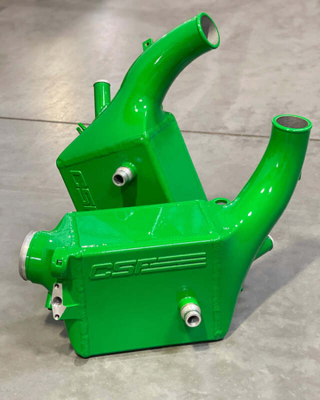 BMW M8 Charge Air Coolers - CSF - Twin - Java Green - `17-`21