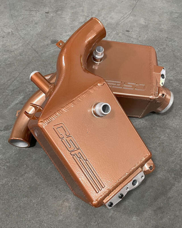 BMW M5 Charge Air Cooler - CSF - Twin - Vintage Rose Gold - `16-`21