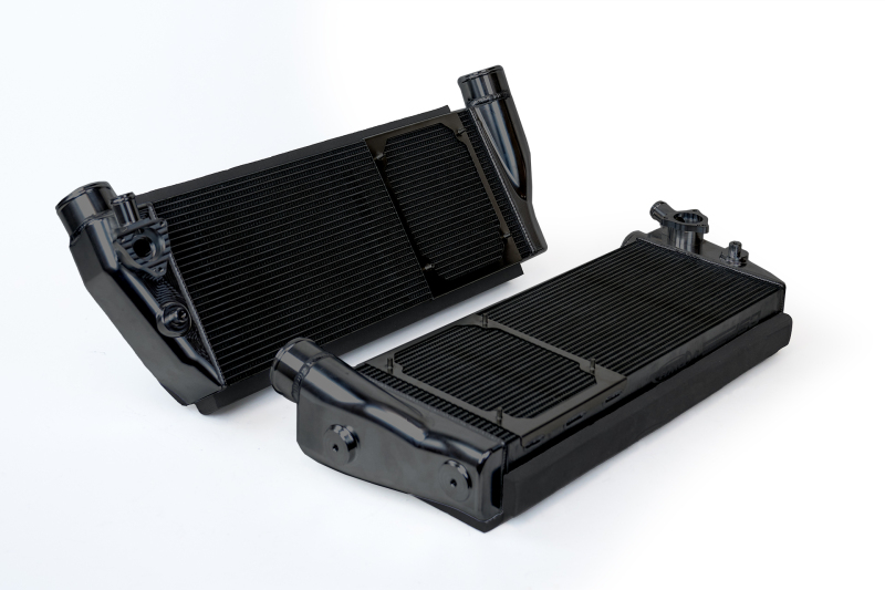 Ferrari Pista Intercooler System - CSF - High Performance Intercooler System - Thermal Black - Black - `19-`20 Ferrari Pista Intercooler System - CSF - High Performance Intercooler System - Thermal Black - Black - `19-`20