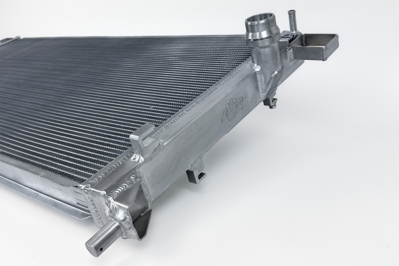 Ford Ranger Radiator - CSF - Heavy Duty All-Aluminum, 2-Row 42mm Core, Ultra-Efficient 5mm Fins, B-Tube Technology - Hand Brushed Satin - `24-`27