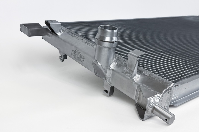 Ford Ranger Radiator - CSF - Heavy Duty All-Aluminum, 2-Row 42mm Core, Ultra-Efficient 5mm Fins, B-Tube Technology - Hand Brushed Satin - `24-`27