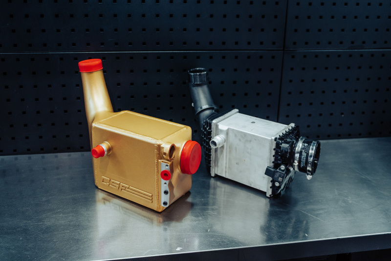 BMW M5 Charge Air Coolers - CSF - G9X Series - Crinkle Black - `25-`27