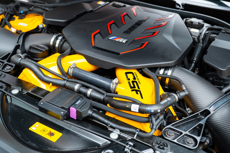 BMW M5 Charge Air Coolers - CSF - G9X Series - Crinkle Black - `25-`27