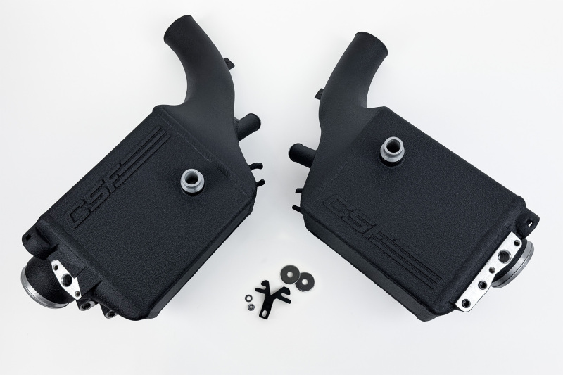 BMW M5 Touring Charge Air Coolers - CSF - G9X Series - Crinkle Black - `25-`27