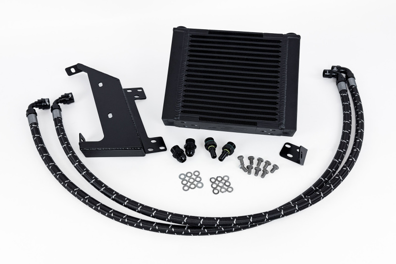 Ford GT Transmission Oil Cooler Kit - CSF - High-Performance - Satin Black - `05-`06