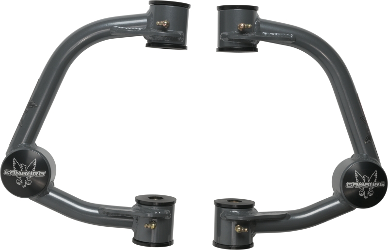 Ford F-150 Suspension Control Arm Kit - Camburg - 1.25in Performance Uniball - Steel Gray - `09-`20