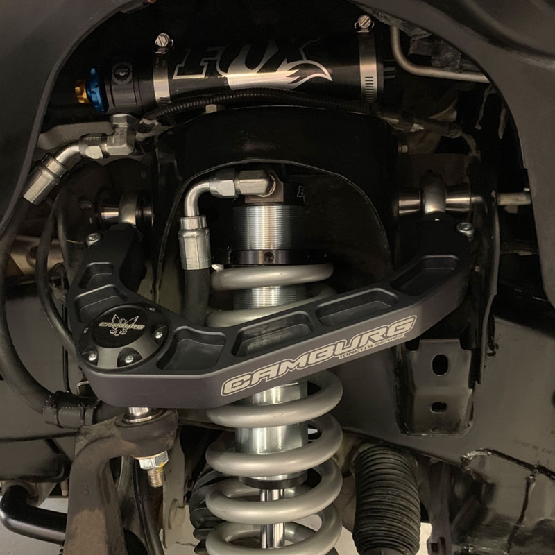 Ford F-150 Suspension Control Arm Kit - Camburg - KINETIK V2 Performance Billet Uniball - Gun Metal Gray - `04-`20