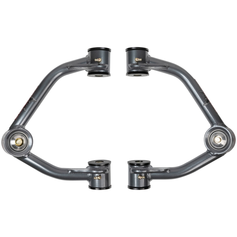 GMC Colorado Suspension Control Arm Kit - Camburg - 1.25in Performance Uniball Upper Arms - Steel gray - `15-`22