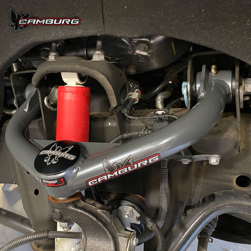 Chevrolet 3500 HD Suspension Arms - Camburg - 1.25in Performance Uniball Upper Arms (w/ covers) - `20-`23