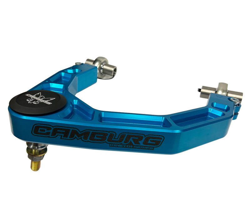 GMC 1500 Suspension Control Arm Kit - Camburg - KINETIK V2 Performance Billet Uniball - Blue - `19-`23