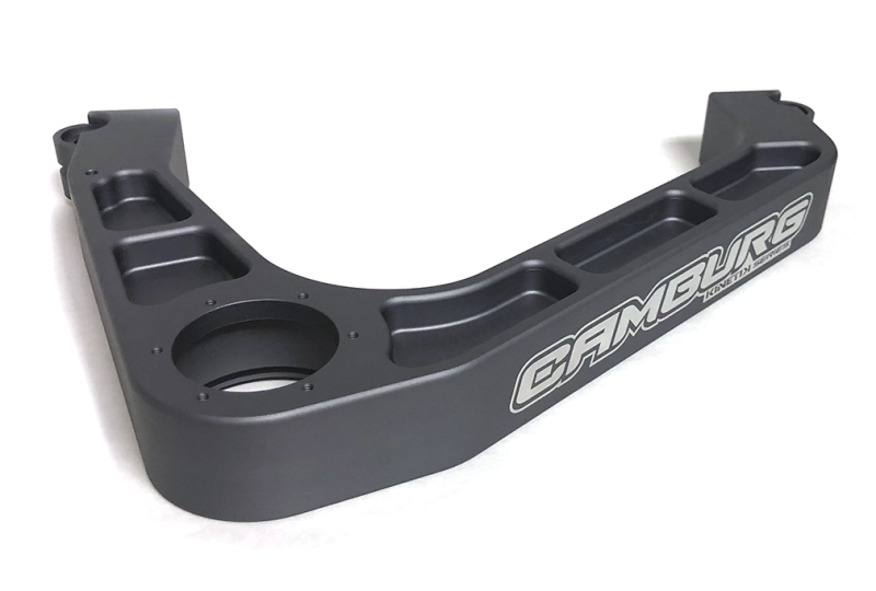 Chevrolet 1500 Suspension Control Arm Kit - Camburg - KINETIK V2 Performance Billet Uniball - Gun Metal Gray - `19-`23