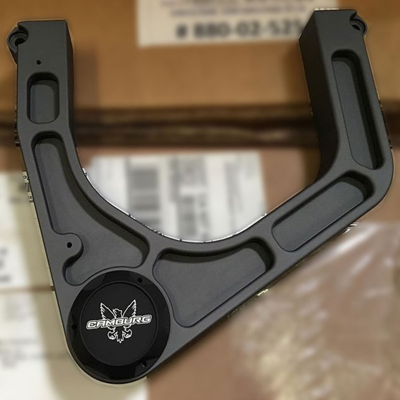 Toyota Sequoia Suspension Control Arm Kit - Camburg - KINETIK V2 Performance Billet Uniball - Gun Metal Gray - `08-`22