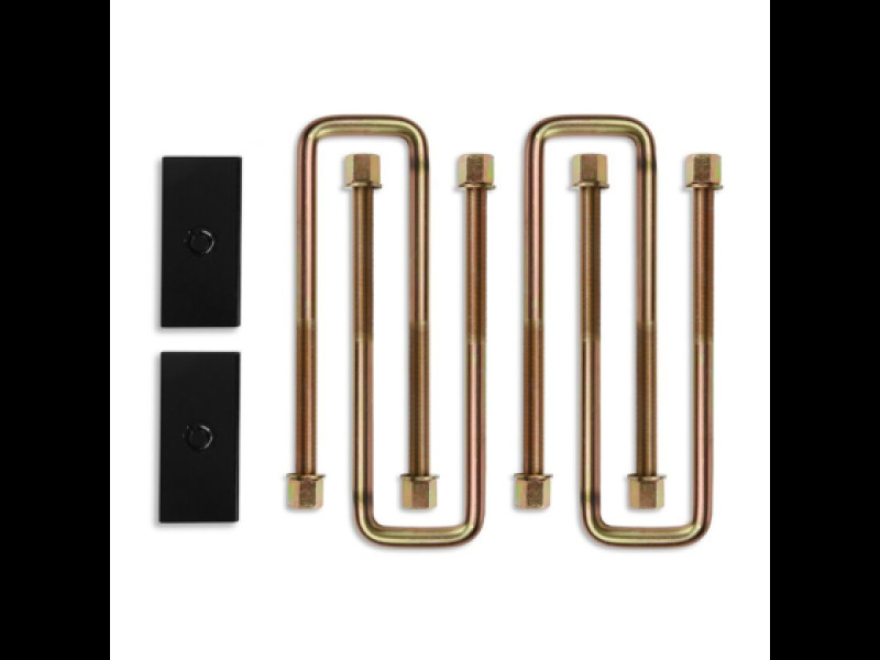 Chevrolet Silverado 2500HD Suspension Lift Kit - Cognito - 1-inch Block and 16-inch U-Bolt - Semi-Gloss Black - `11-`24