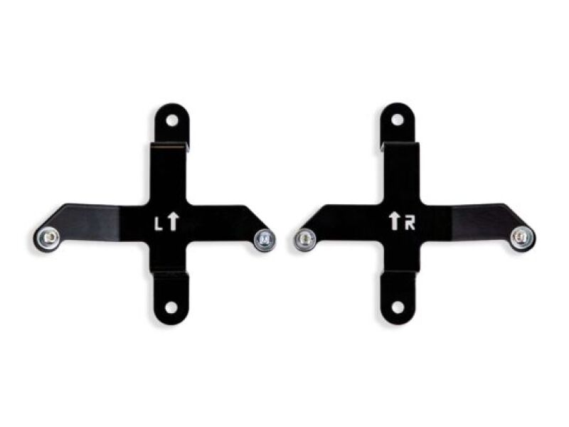 Chevrolet Silverado Fender Trim - Front - Cognito - Fender Liner Tie Back Kit - Powder-coated semi-gloss black - `20-`24